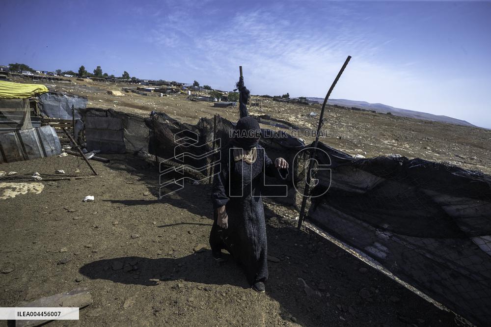 Settlers' Harrasement Forces Palestinians to Leave