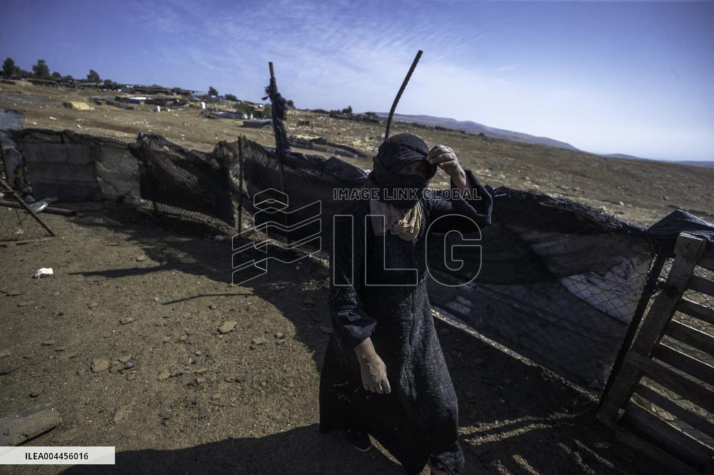 Settlers' Harrasement Forces Palestinians to Leave