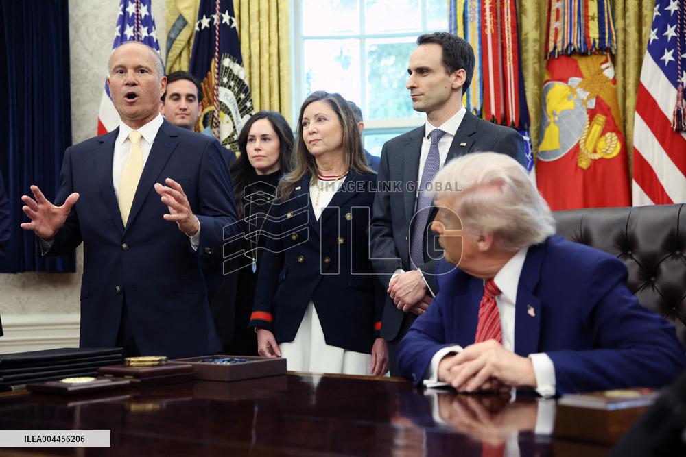 President Trump Signs Executive Orders at the White House