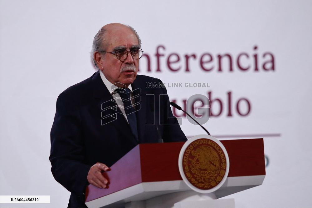 President Claudia Sheinbaum Holds Briefing - Mexico