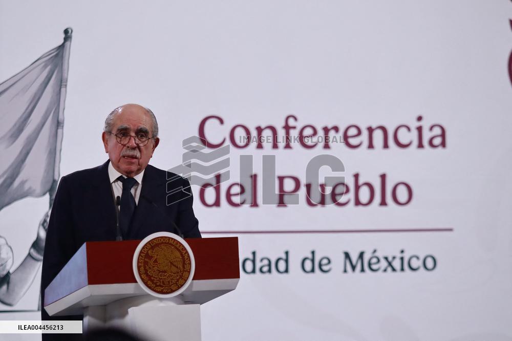 President Claudia Sheinbaum Holds Briefing - Mexico