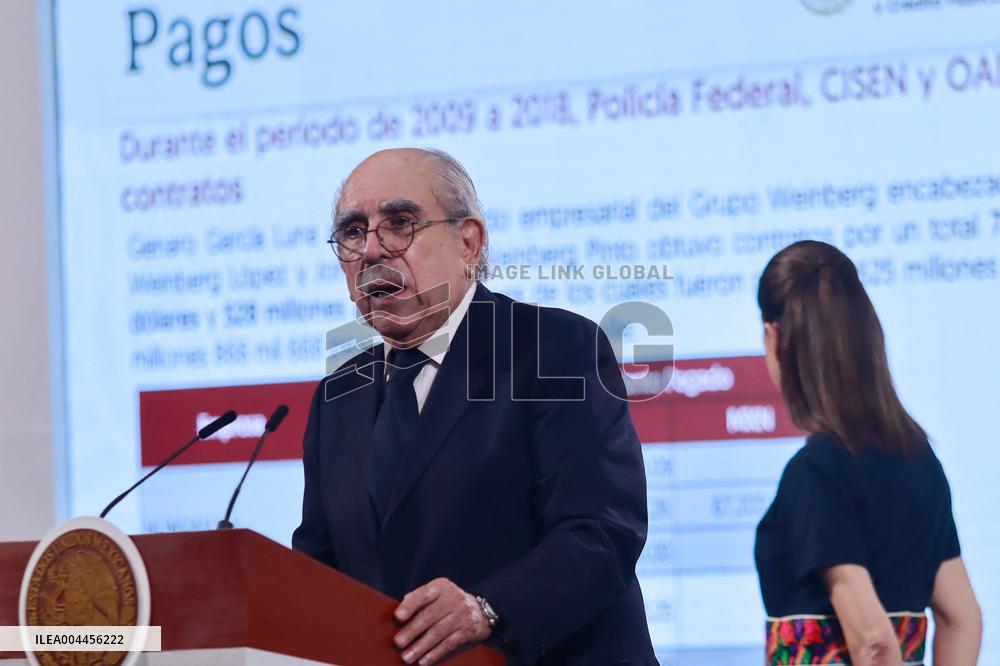 President Claudia Sheinbaum Holds Briefing - Mexico