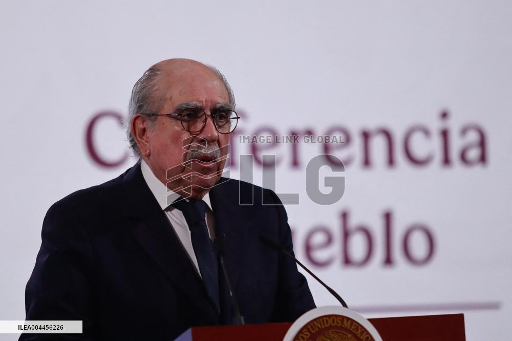 President Claudia Sheinbaum Holds Briefing - Mexico