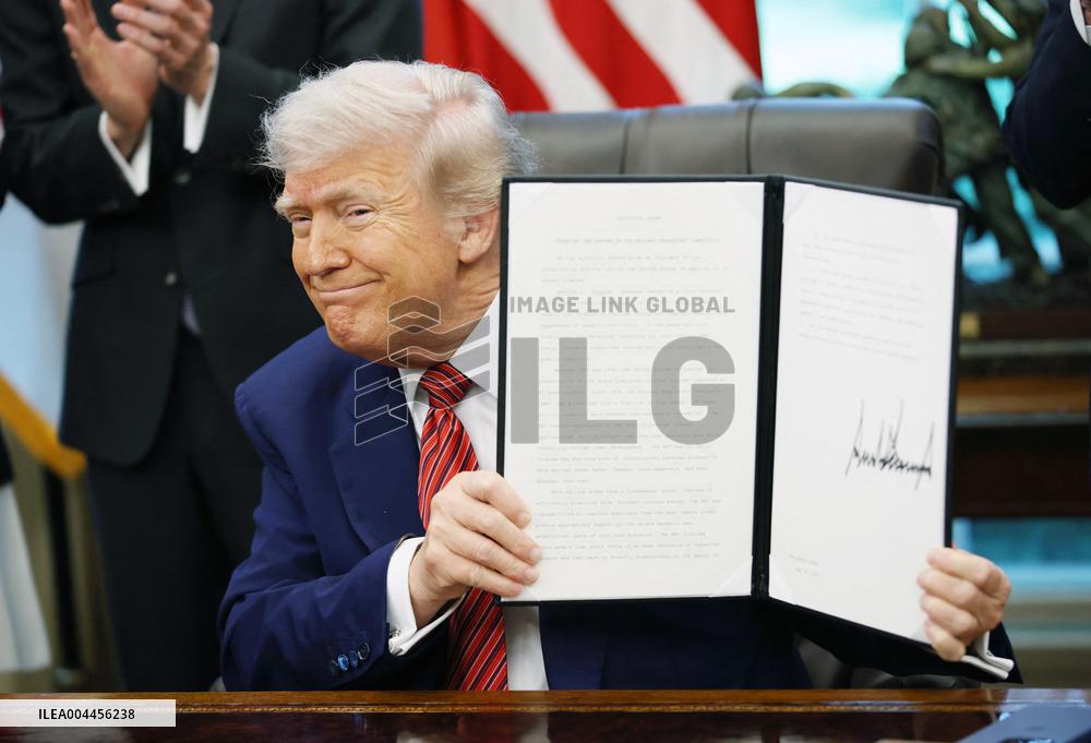 President Trump Signs Executive Orders at the White House