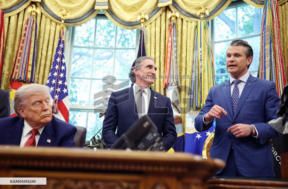 President Trump Signs Executive Orders at the White House