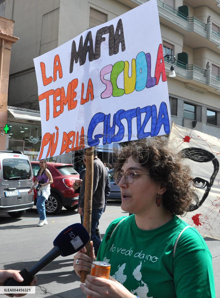 33rd Anniversary Of Capaci Massacre - Italy