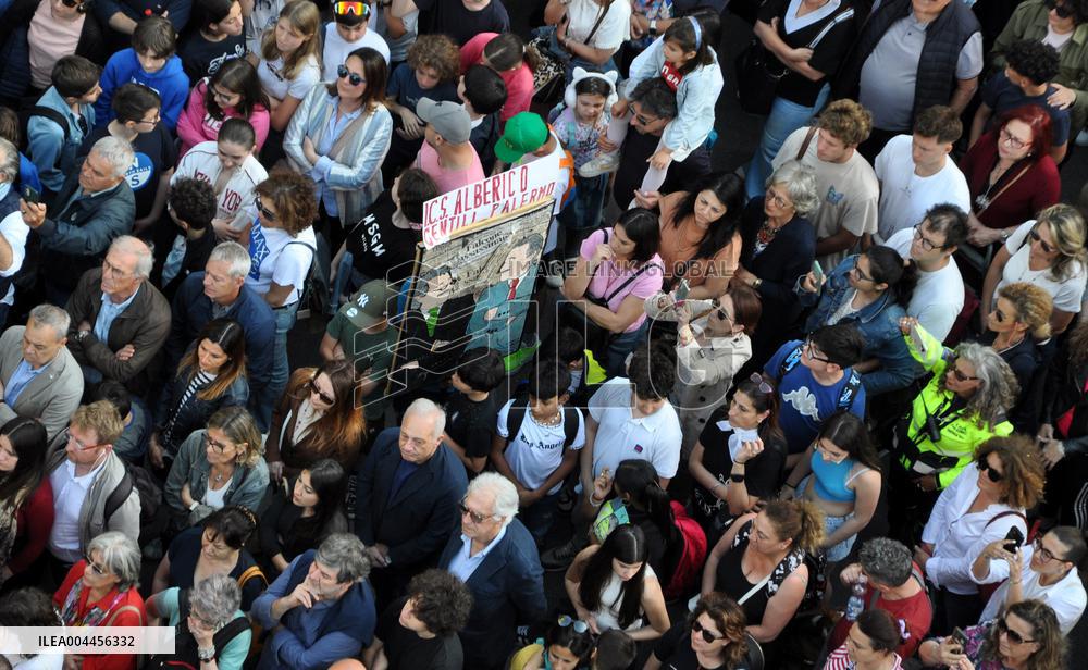 33rd Anniversary Of Capaci Massacre - Italy