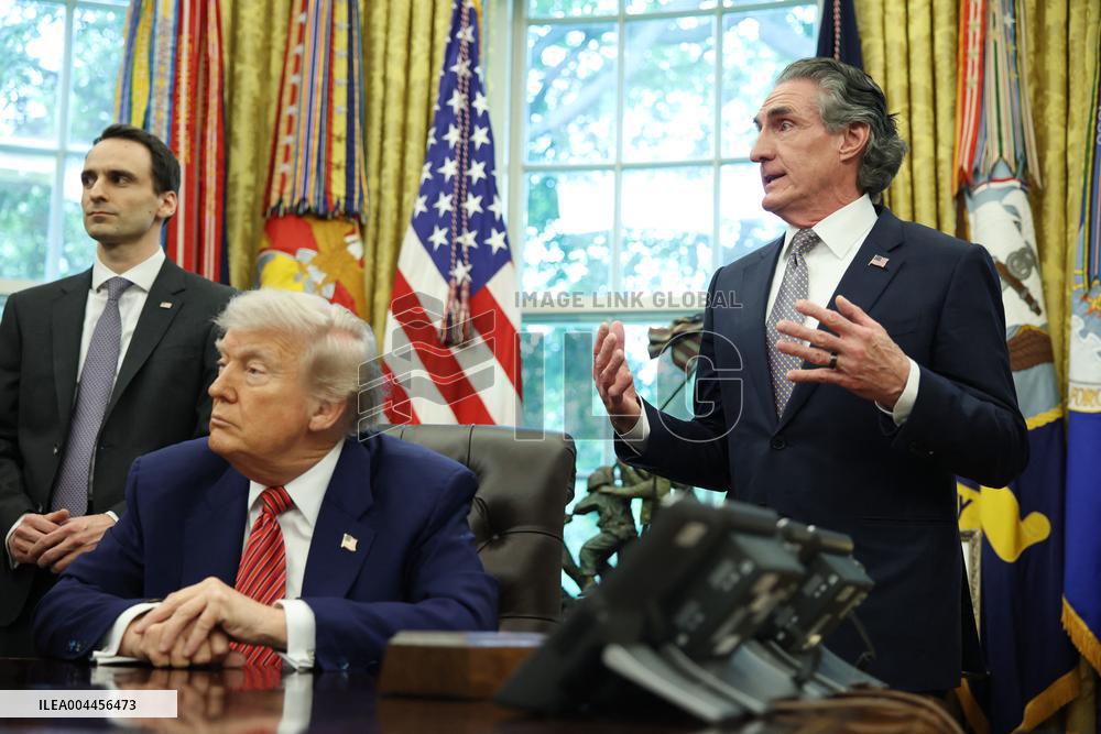 President Trump Signs Executive Orders at the White House