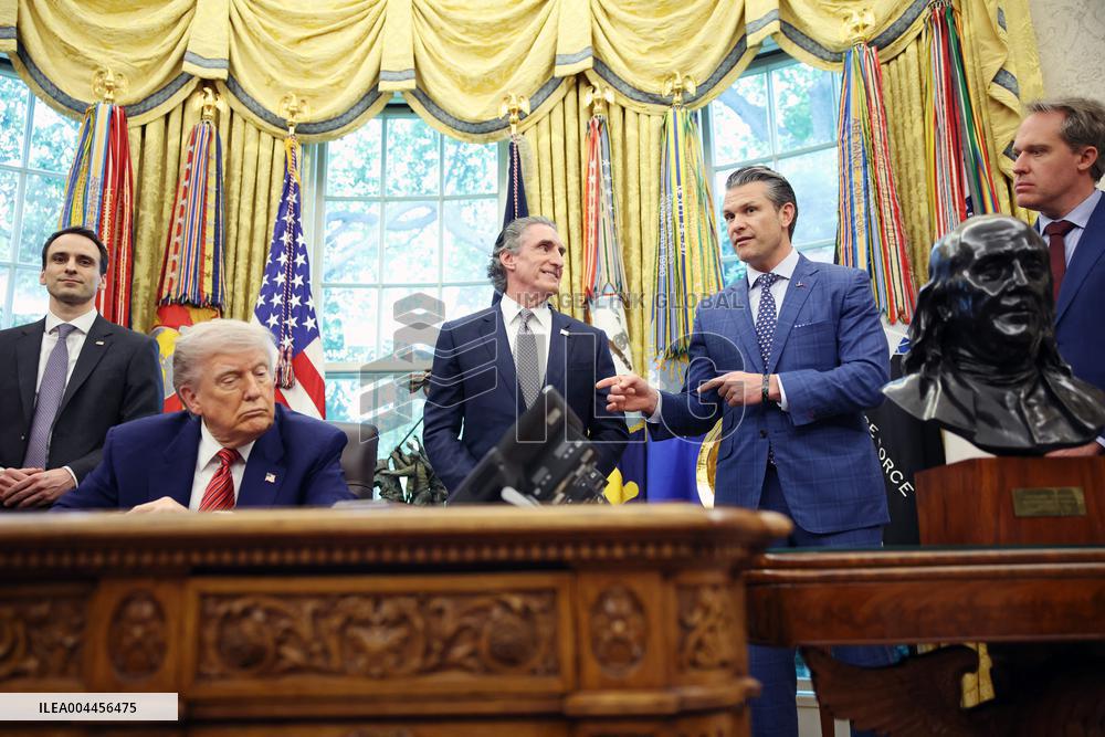 President Trump Signs Executive Orders at the White House