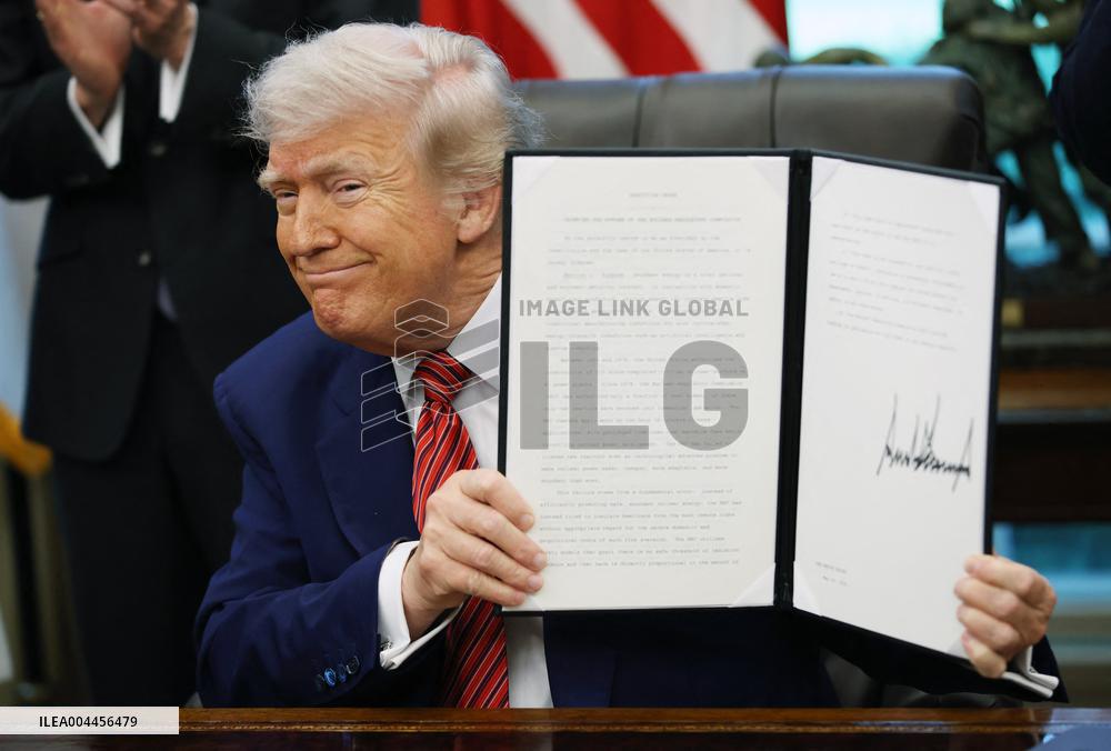 President Trump Signs Executive Orders at the White House