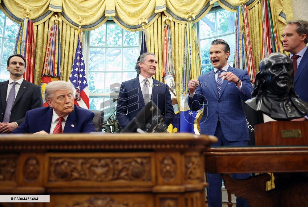 President Trump Signs Executive Orders at the White House