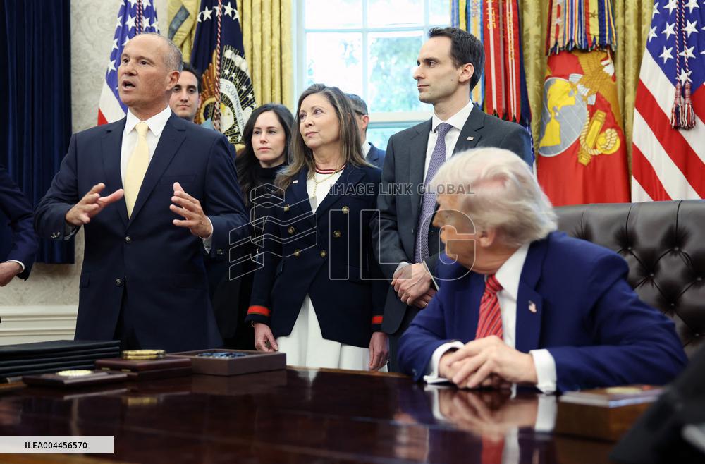 President Trump Signs Executive Orders at the White House