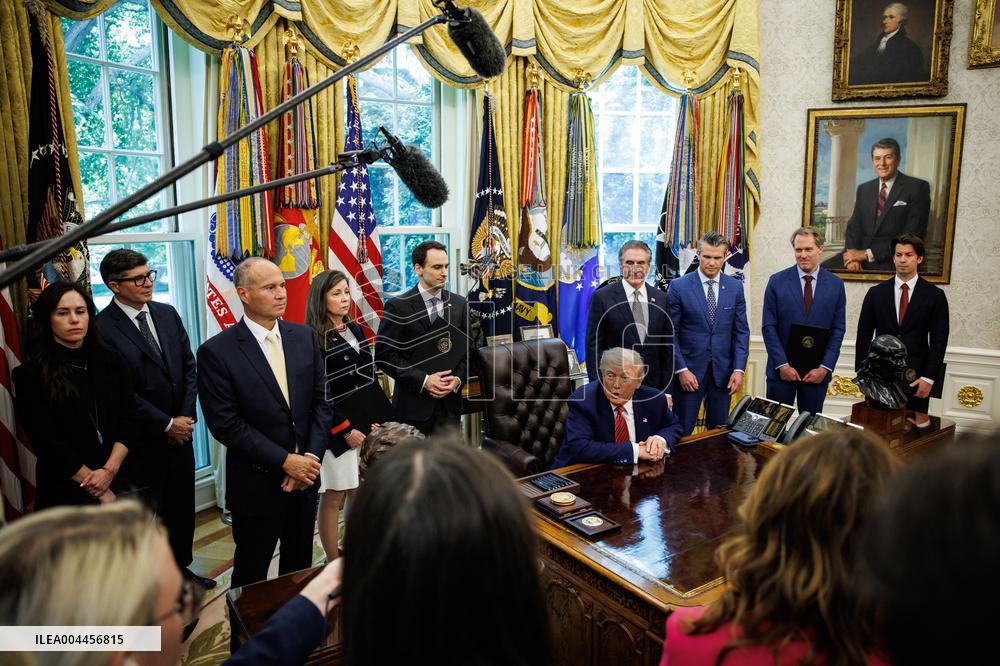 DC: President Trump Signs Executive Orders on Nuclear Energy at the White House