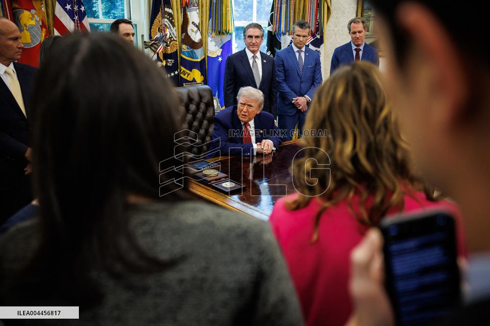 DC: President Trump Signs Executive Orders on Nuclear Energy at the White House