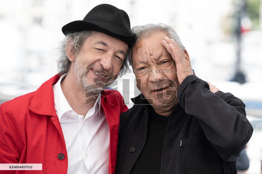 Cannes - Ange Cinema de la Plage photocall DN
