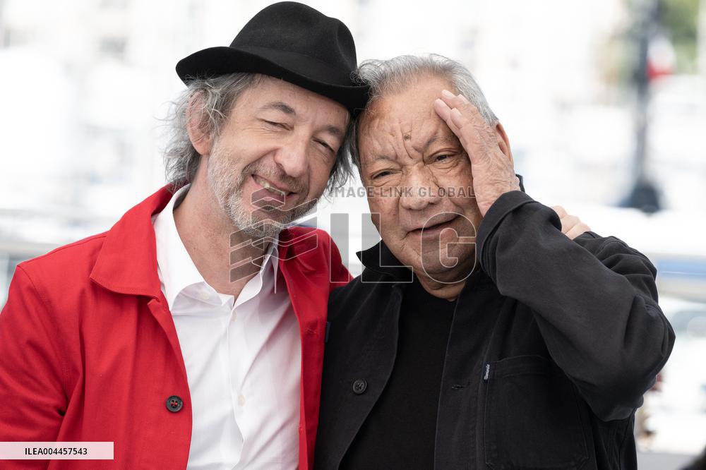 Cannes - Ange Cinema de la Plage photocall DN