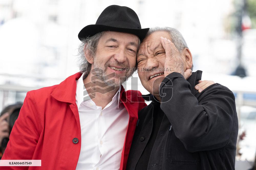 Cannes - Ange Cinema de la Plage photocall DN
