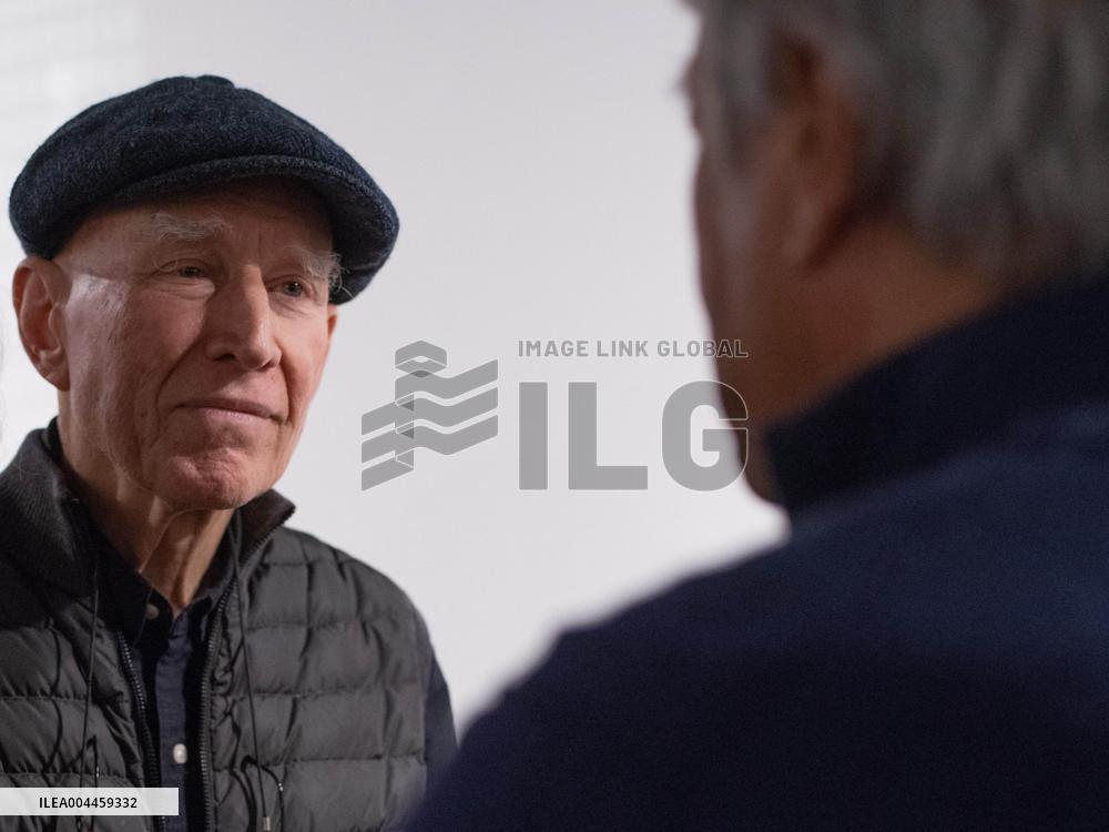 Sebastiao Salgado at the Polka Gallery - Paris - France