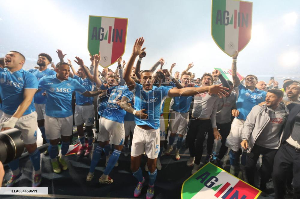 Naples Fans Celebrate Napoli s Scudetto Victory in Italy
