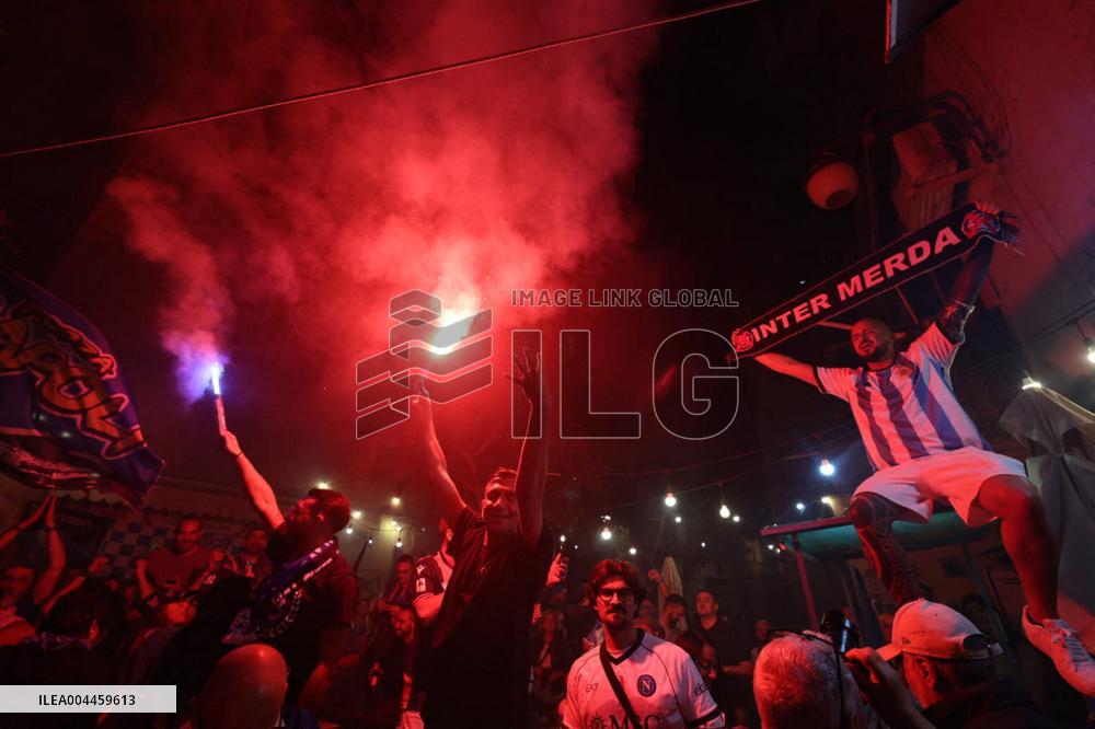 Naples Fans Celebrate Napoli s Scudetto Victory in Italy