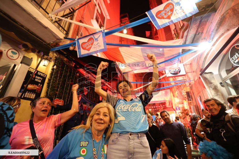 Naples Fans Celebrate Napoli s Scudetto Victory in Italy
