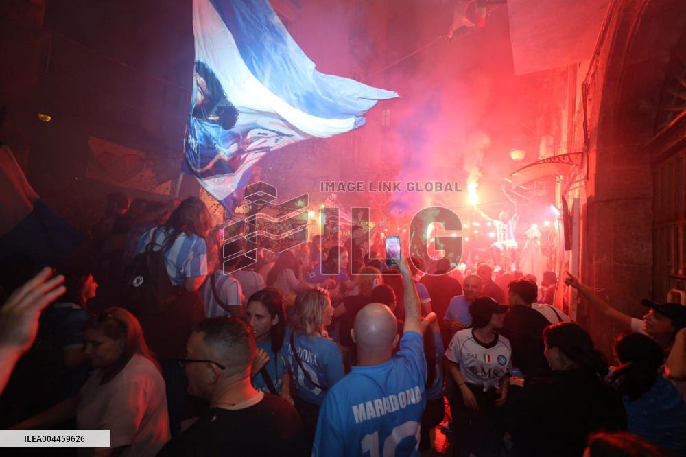 Naples Fans Celebrate Napoli s Scudetto Victory in Italy