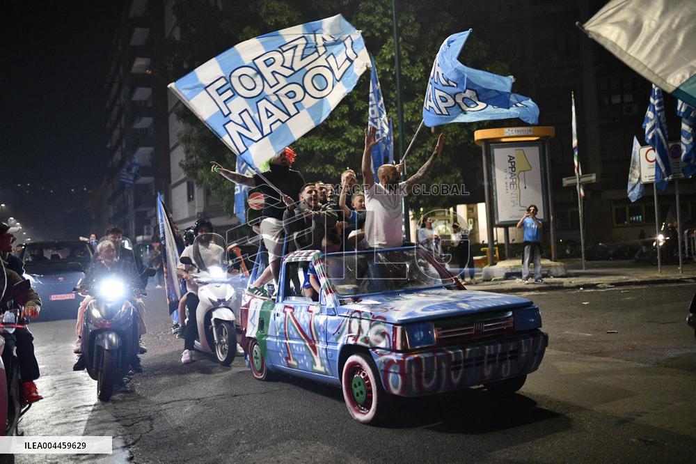 Naples Fans Celebrate Napoli s Scudetto Victory in Italy