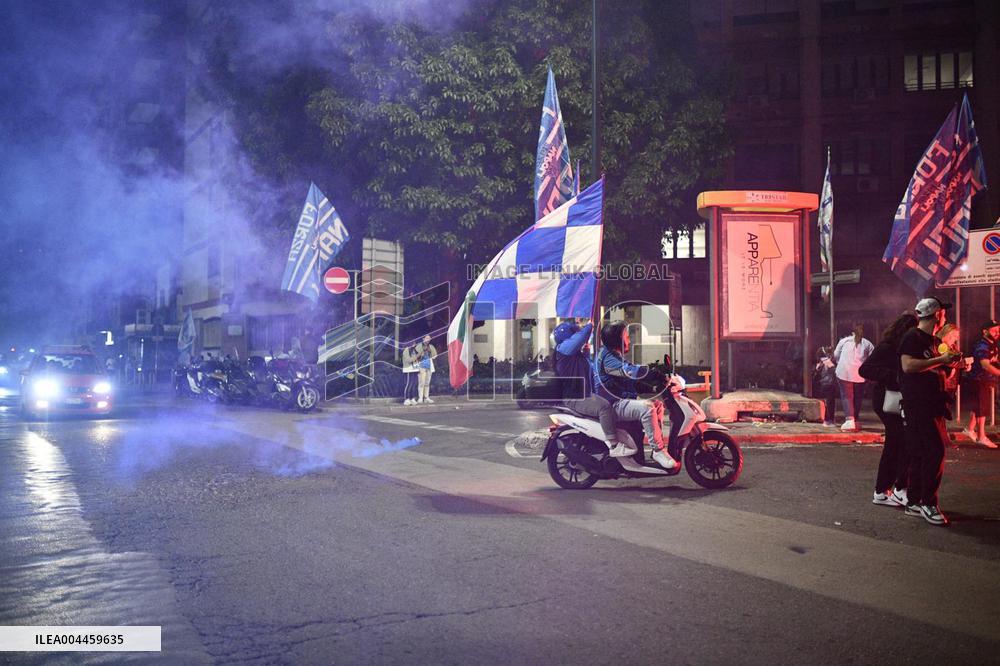 Naples Fans Celebrate Napoli s Scudetto Victory in Italy
