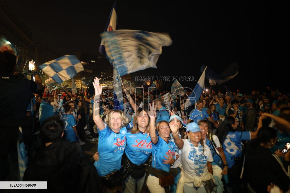 Naples Fans Celebrate Napoli s Scudetto Victory in Italy