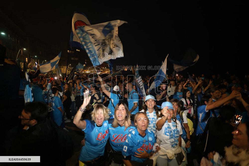 Naples Fans Celebrate Napoli s Scudetto Victory in Italy
