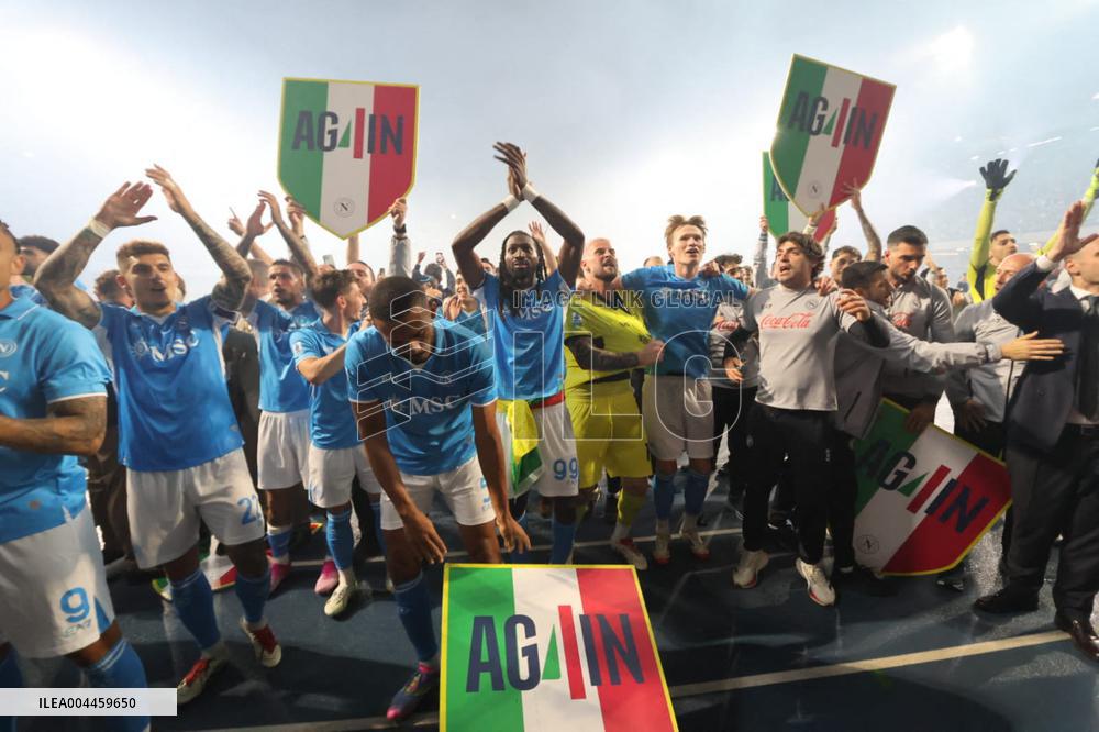 Naples Fans Celebrate Napoli s Scudetto Victory in Italy