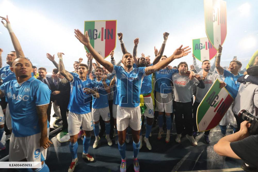 Naples Fans Celebrate Napoli s Scudetto Victory in Italy