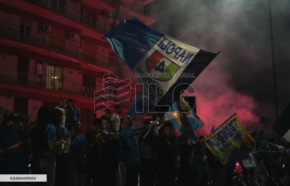 Naples Fans Celebrate Napoli s Scudetto Victory in Italy