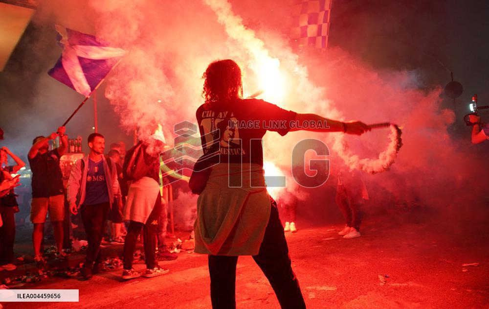Naples Fans Celebrate Napoli s Scudetto Victory in Italy