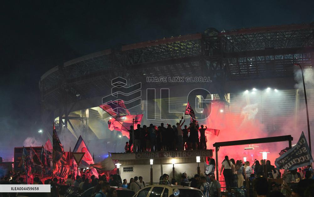 Naples Fans Celebrate Napoli s Scudetto Victory in Italy
