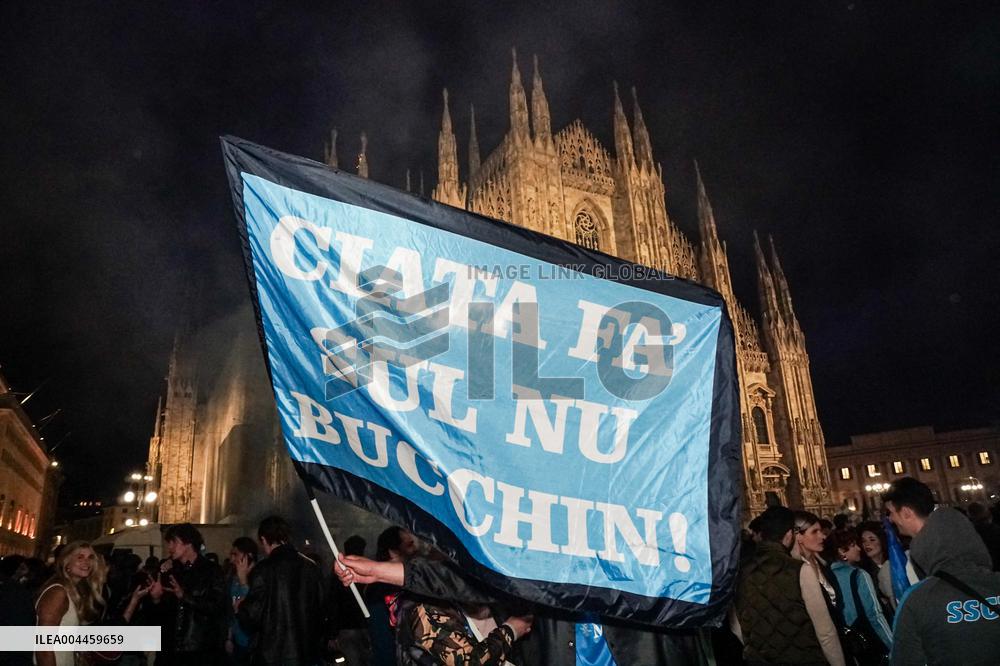 Naples Fans Celebrate Napoli s Scudetto Victory in Italy