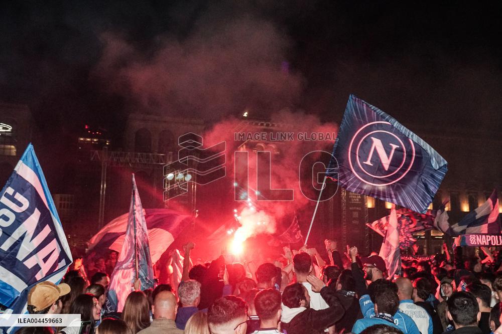 Naples Fans Celebrate Napoli s Scudetto Victory in Italy