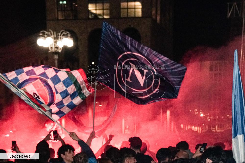 Naples Fans Celebrate Napoli s Scudetto Victory in Italy