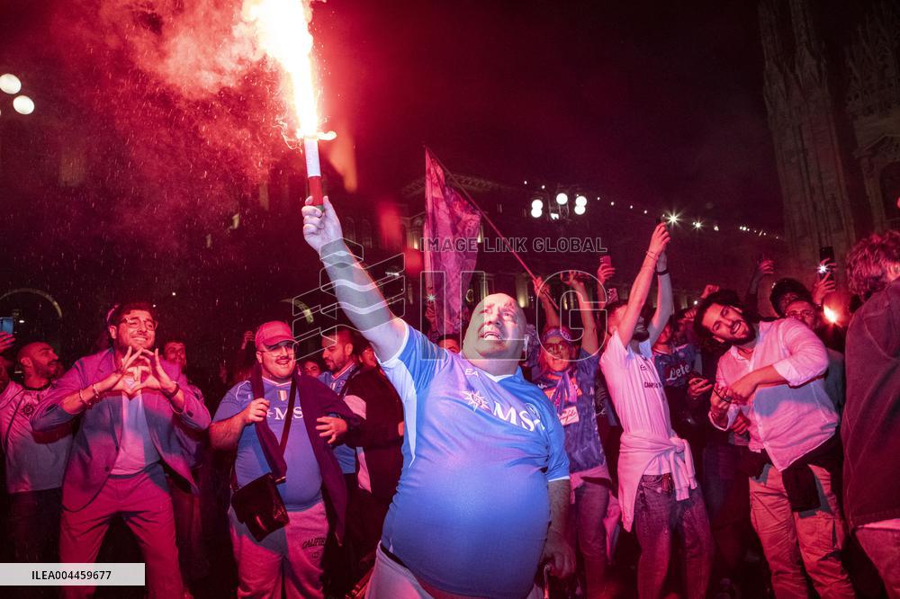 Naples Fans Celebrate Napoli s Scudetto Victory in Italy