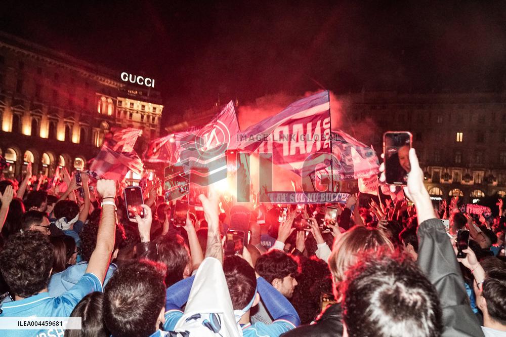 Naples Fans Celebrate Napoli s Scudetto Victory in Italy