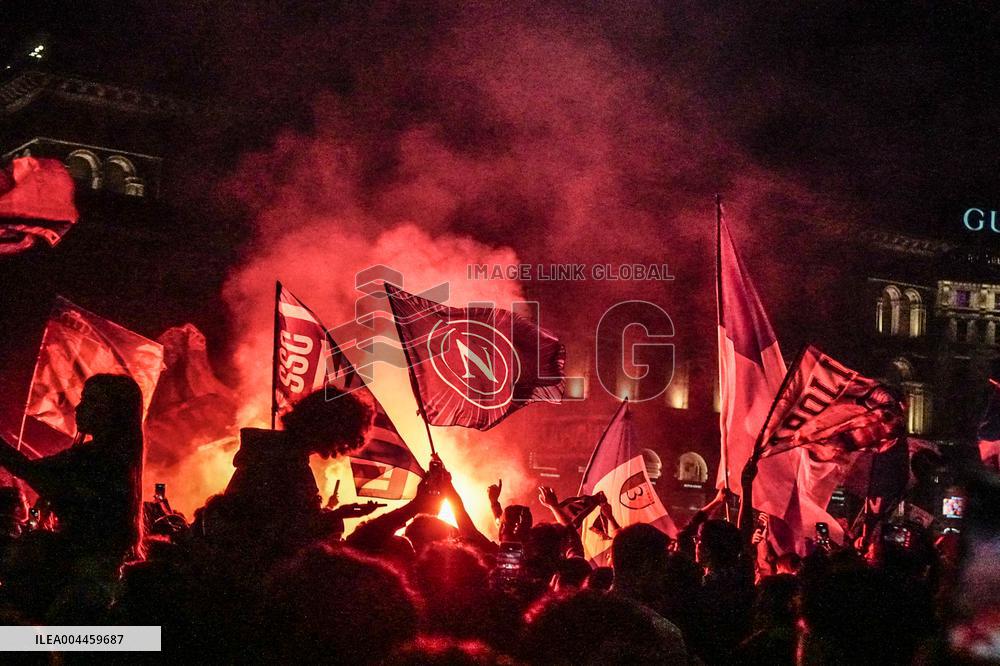 Naples Fans Celebrate Napoli s Scudetto Victory in Italy