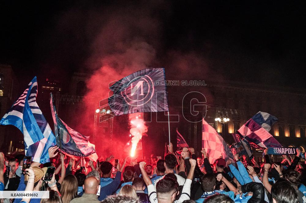 Naples Fans Celebrate Napoli s Scudetto Victory in Italy