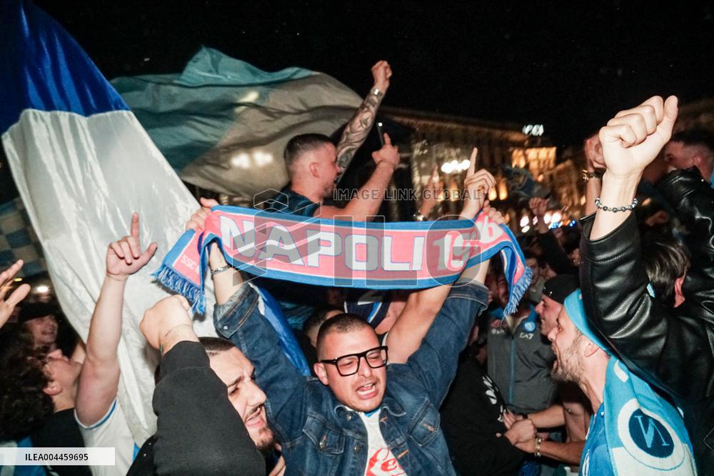 Naples Fans Celebrate Napoli s Scudetto Victory in Italy