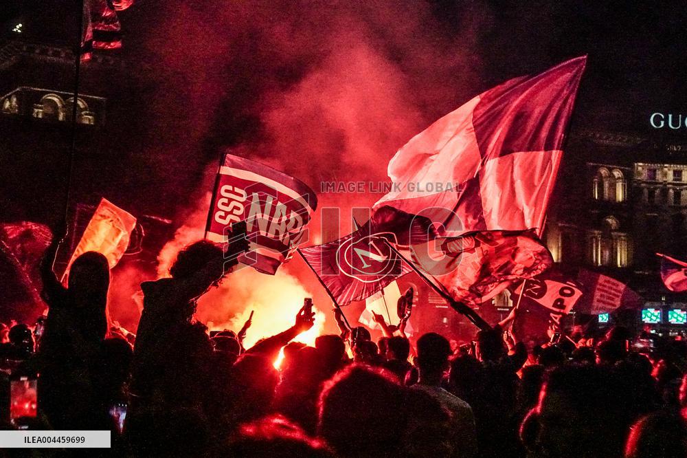 Naples Fans Celebrate Napoli s Scudetto Victory in Italy