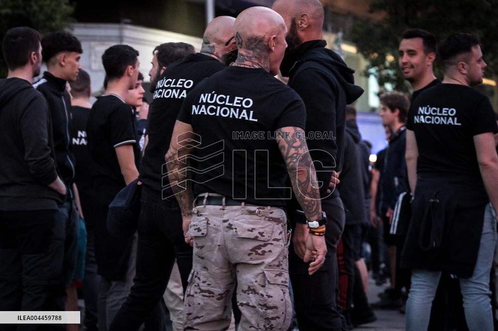 Far-Right Organization Falange Espanola Rally - Madrid