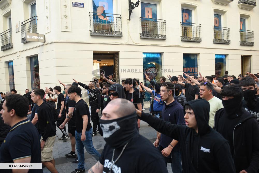 Far-Right Organization Falange Espanola Rally - Madrid