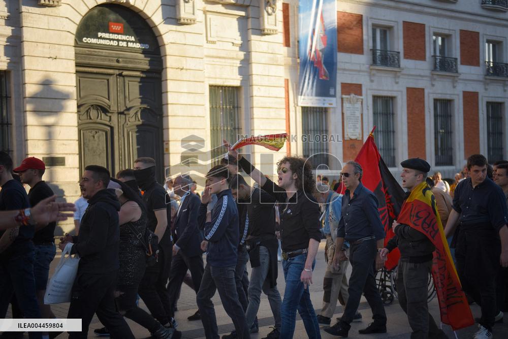 Far-Right Organization Falange Espanola Rally - Madrid