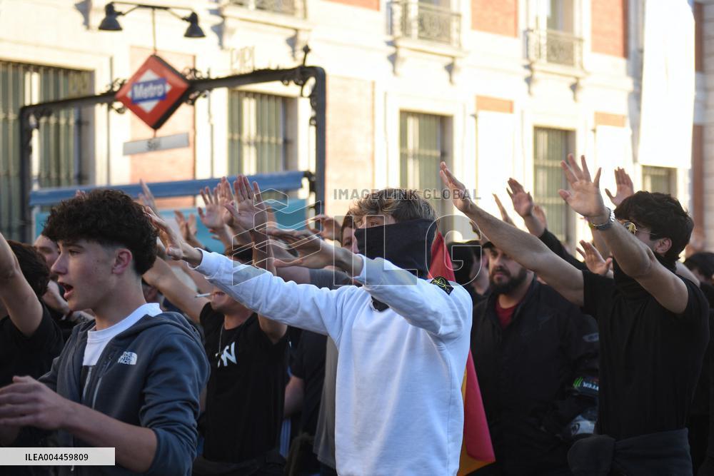 Far-Right Organization Falange Espanola Rally - Madrid
