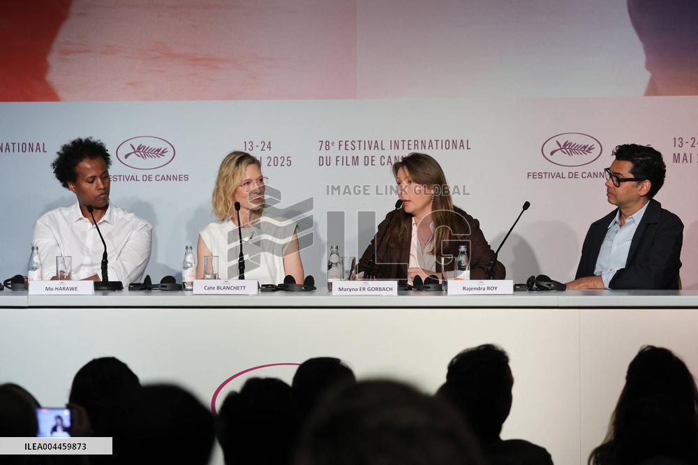 Cannes - The Displacement Film Fund Press Conference