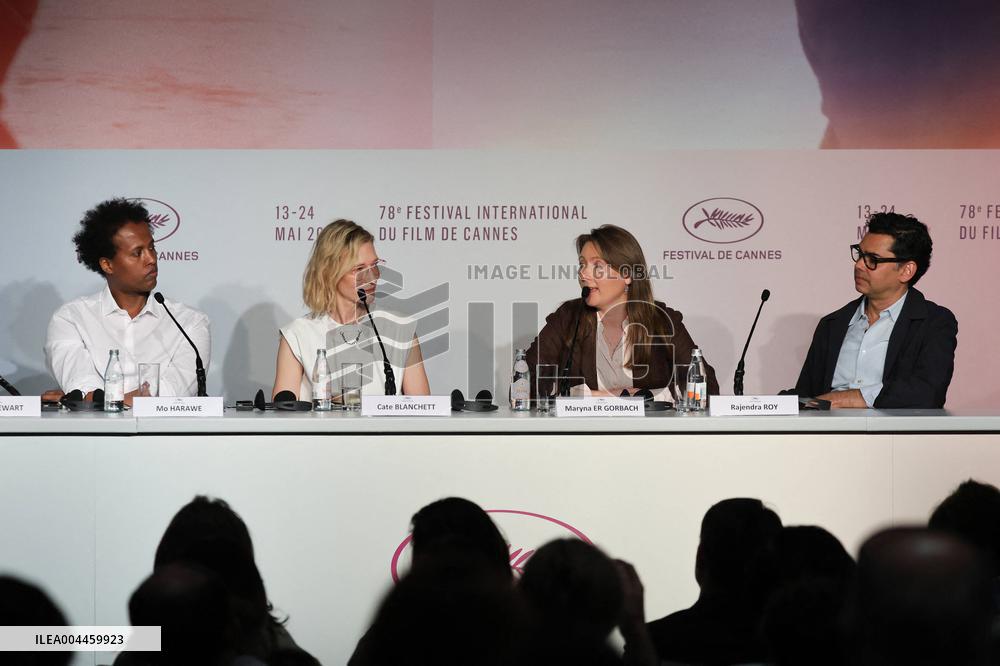Cannes - The Displacement Film Fund Press Conference